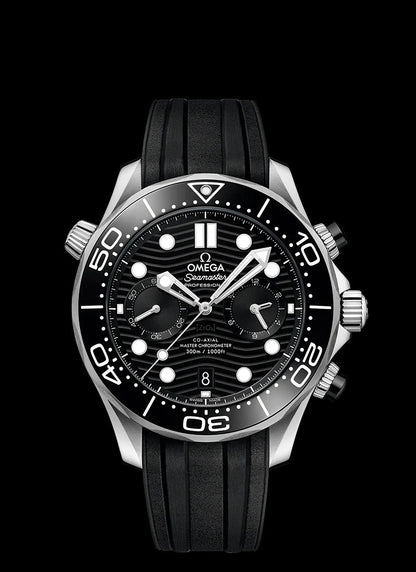 Chronograph - 210.32.44.51.01-Selfwinding- Black rubber- Automatic - 44mm