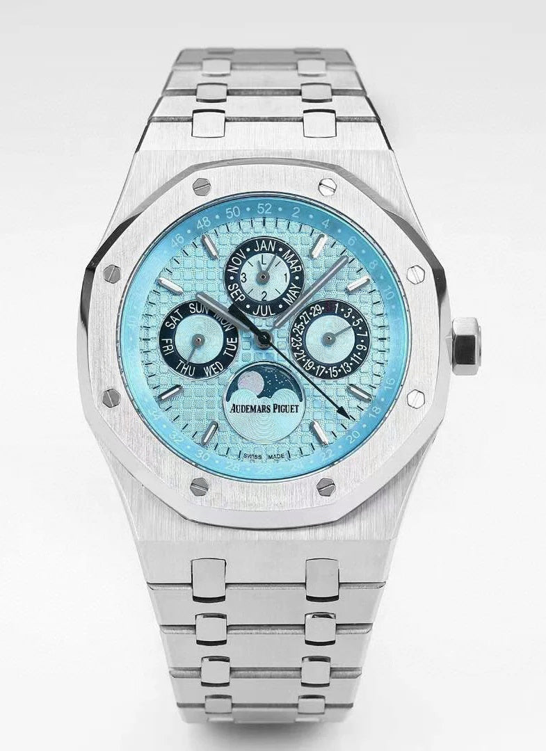 Baby Blue - Silver 904L Steel - Automatic - 41mm