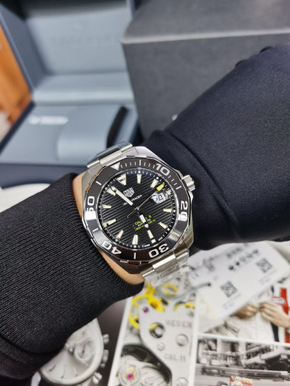 Black -Silver 904L Steel - Automatic - 43mm