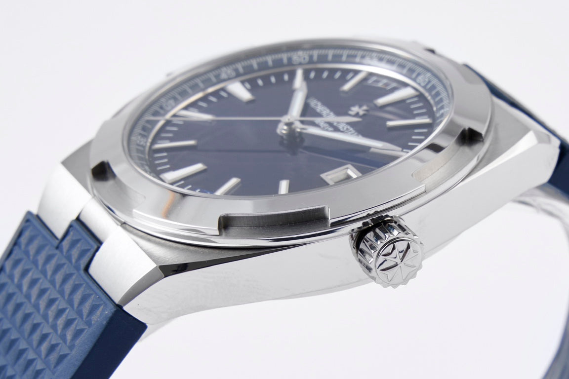 Blue Silver - Blue Rubber - Automatic - 41mm