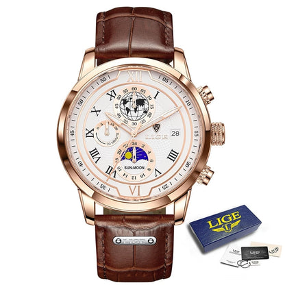 Men's Round Automatic Watch - 40mm