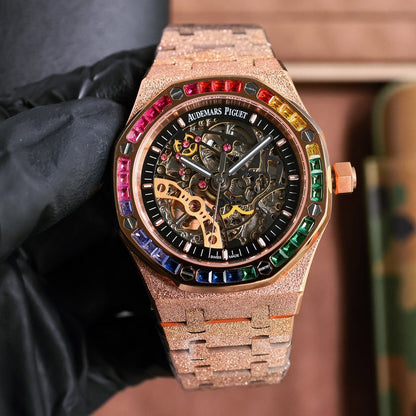 Frost Rose Gold - Hollow 904L Steel - Automatic - 41mm