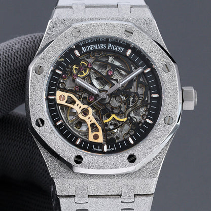 Frost Silver - Hollow 904L Steel - Automatic - 41mm