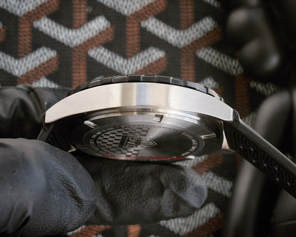 White Black - Black Rubber - Automatic - 41mm