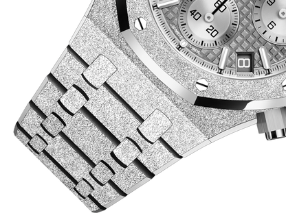 TOP! Frosted White - White Steel - Automatic - 41mm