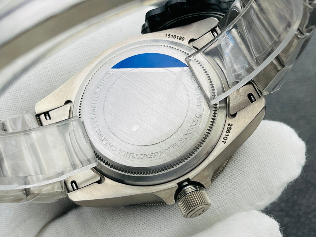 ZF Factory-Titanium - Blue -Titanium Bracelet - Automatic - 42mm