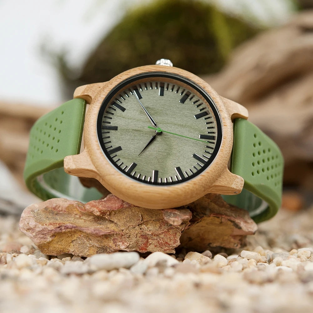 Black Brown - Brown Rubber - quartz - 42mm