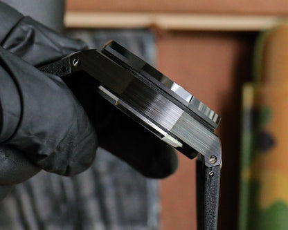 TOP! Chronograph- Black Ceramic- Black Rubber - Automatic - 44mm