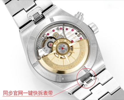 White Blue - Silver 904L Steel - Automatic - 41mm