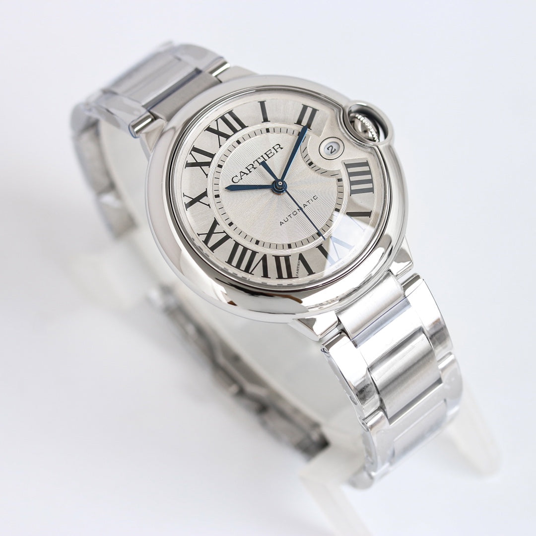 White - White Silver - 904L Steel- Automatic - 36/42mm