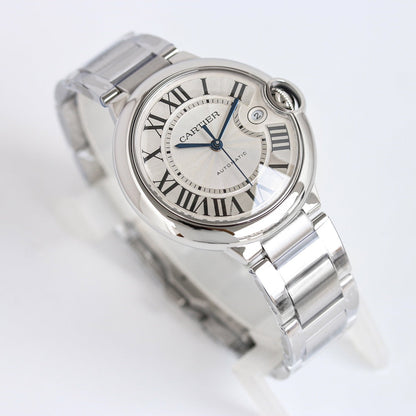 White - White Silver - 904L Steel- Automatic - 36/42mm