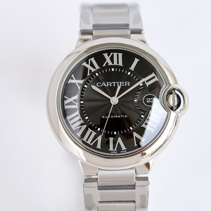 Grey -White Silver - 904L Steel- Automatic - 36/42mm