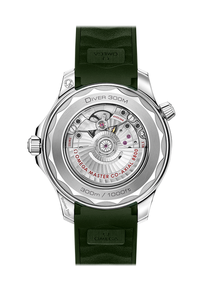 Green Steel - Rubber - Automatic - 42mm