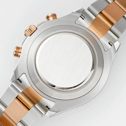 Chronograph - Yellow White 904L Steel - Automatic - 44mm