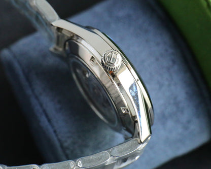 Black - Silver 904L Steel - Automatic - 41mm