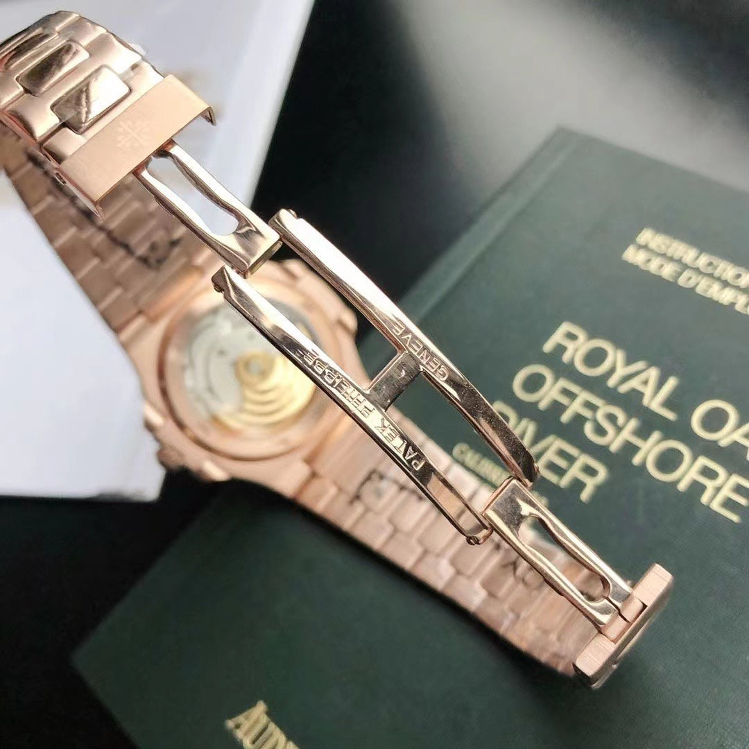 White - Rosegold 904L Steel - Automatic - 41mm