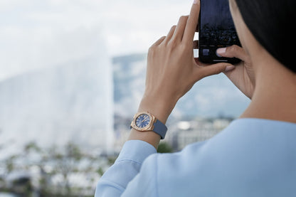 LADY - Blue - Rubber - Automatic - 33mm