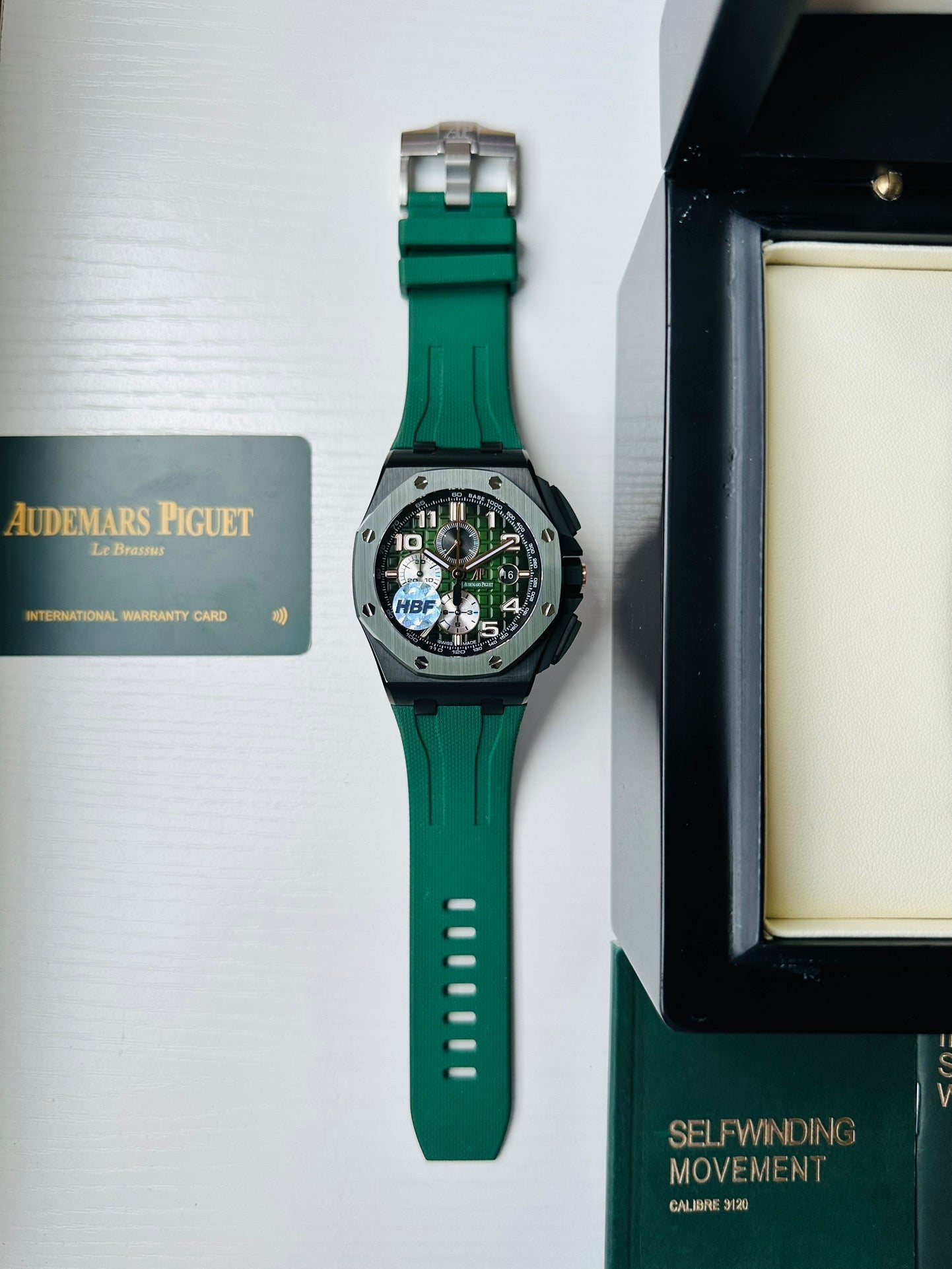 Green - Green Rubber- Automatic - 42mm