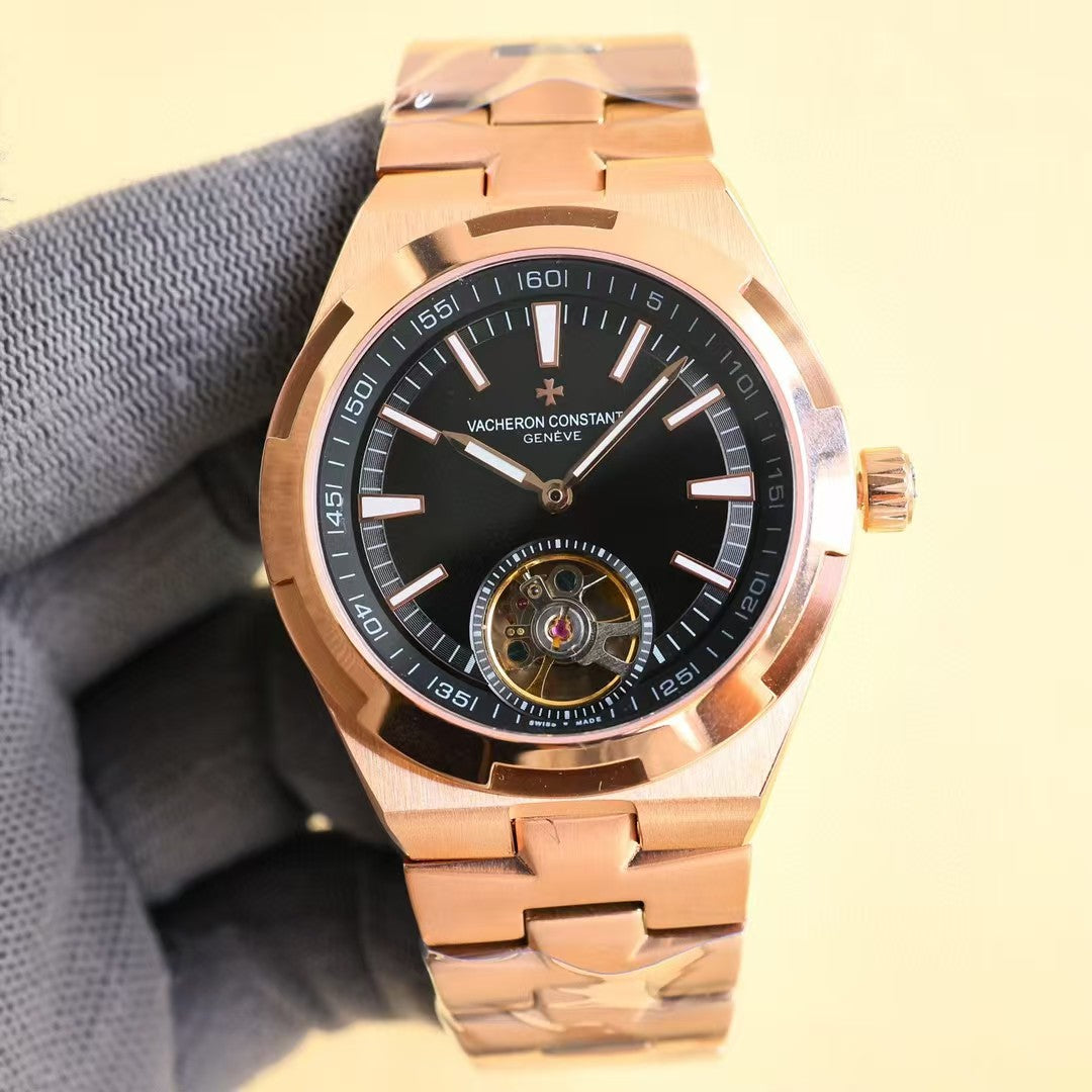 Toubillon - Black Rosegold - Rosegold 904L Steel - Automatic - 41mm