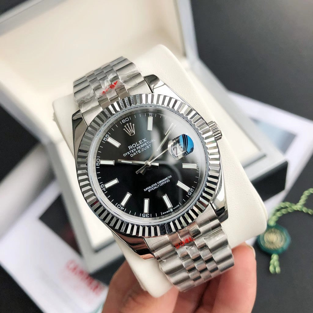 Specials! Amost gone! 2pcs Watches! Blue face and Black face! Automatic -41mm