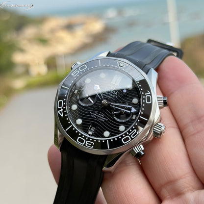 Chronograph - 210.32.44.51.01-Selfwinding- Black rubber- Automatic - 44mm