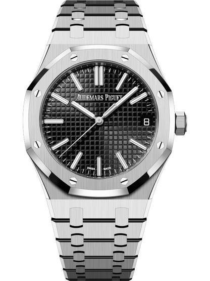 Black Dial - White 904L steel - Automatic - 41mm