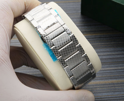 Torbillon - White Silver -904L Steel - Automatic - 45mm