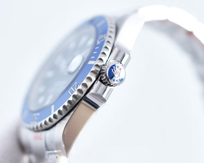 Luxury-Blue Black-White 904L Steel - Automatic -41mm