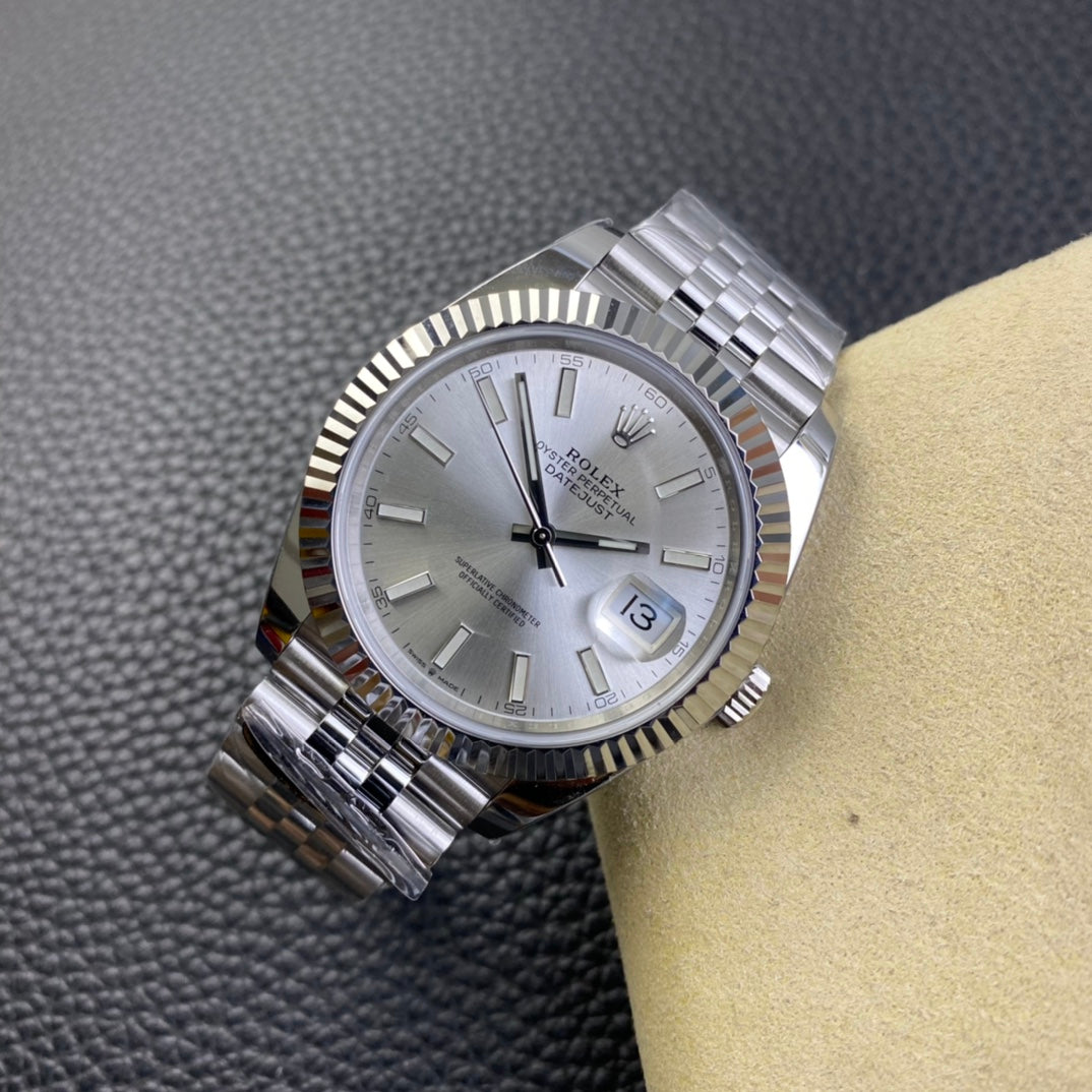 C-Factory 126334- Silver - Silver 904L Steel - Automatic - 41mm