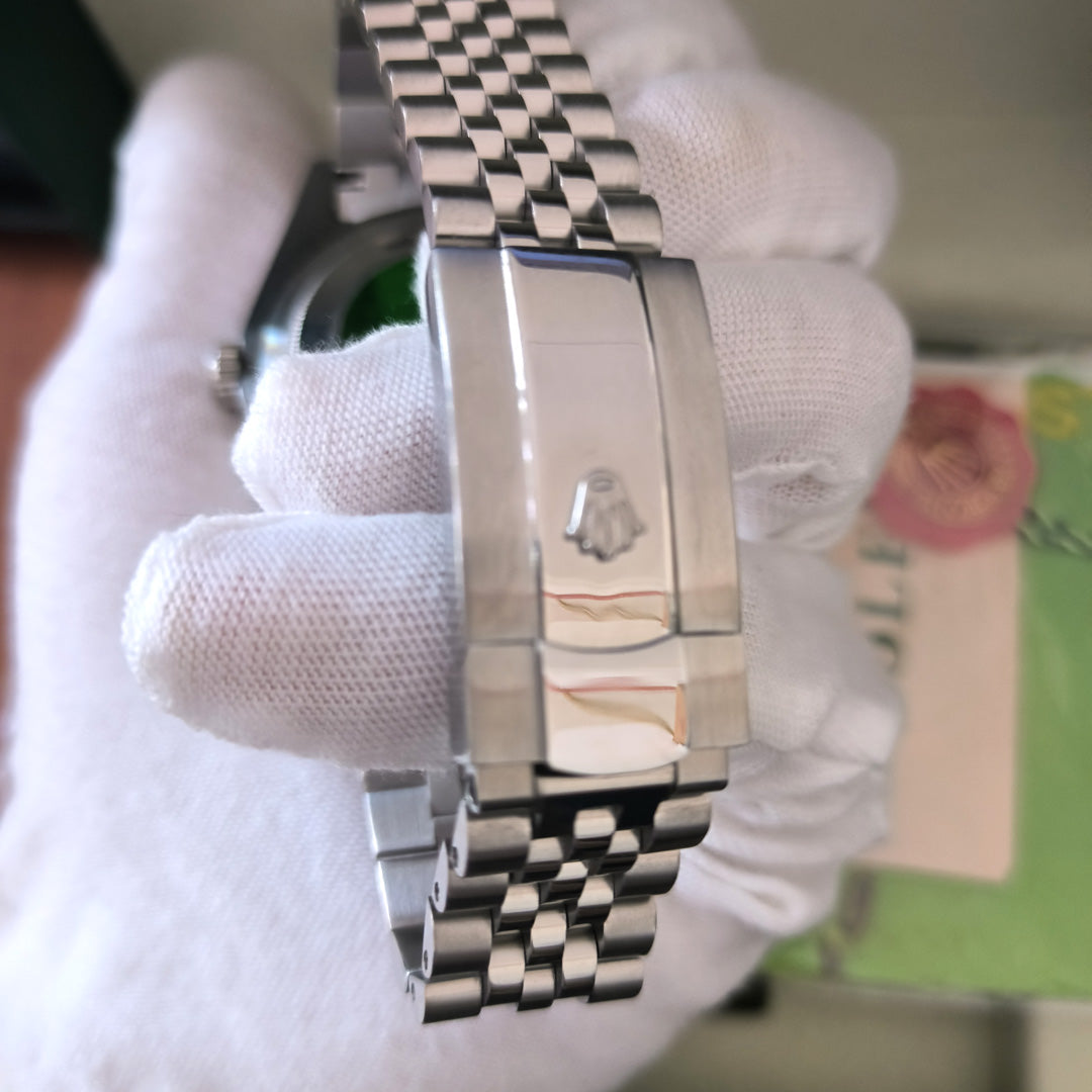 Black Silver Steel - 904L Steel - Automatic- 41mm