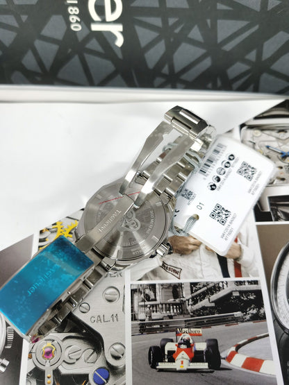 Black -Silver 904L Steel - Automatic - 43mm