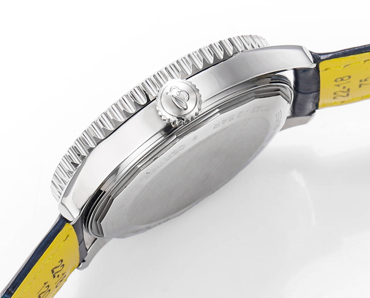 Baby Blue - Black Leather - Automatic - 41mm