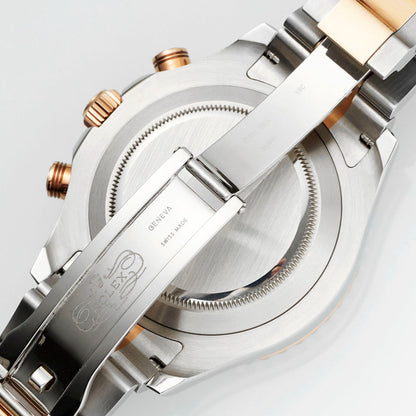 Chronograph - Yellow White 904L Steel - Automatic - 44mm