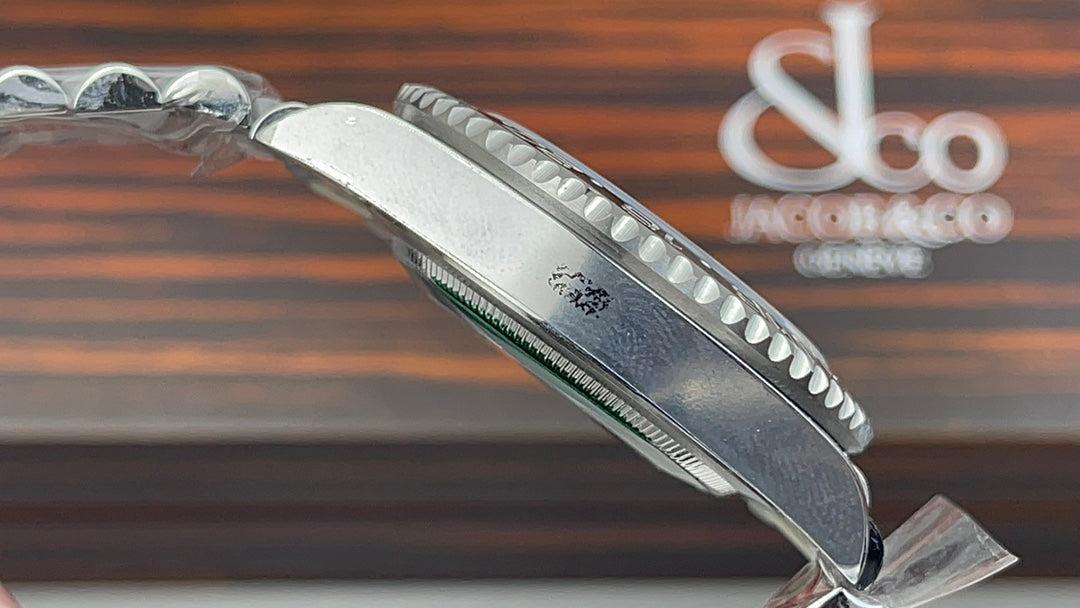 LUXURY-Grey Black -904L Steel- Automatic -40mm