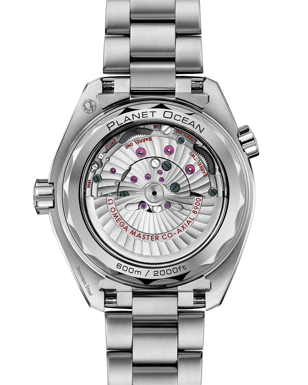 215.30.44.21.04.001- Red Ceramic bezel - 904L Steel - Automatic -43.5mm