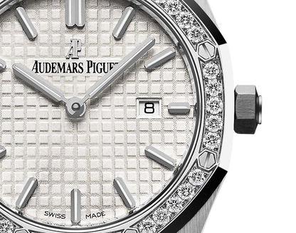 LADY - White Steel - Quartz- 34mm