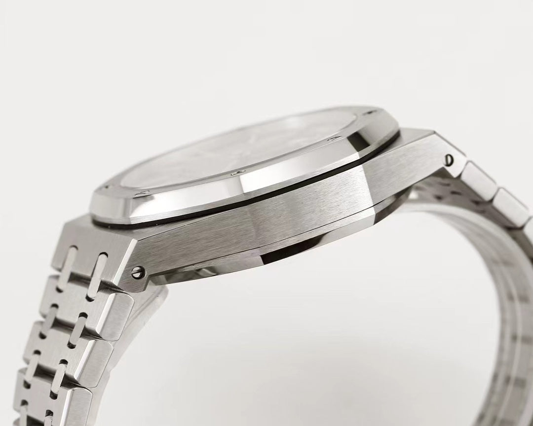 TOP! Blue Torbillon - White Steel - Automatic - 41mm