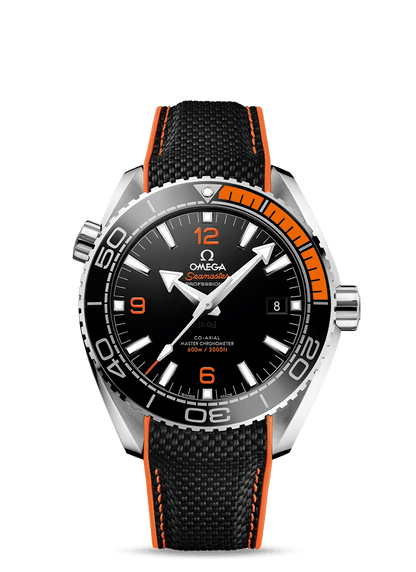 Compensation watches-Black Orange Steel - Black Rubber - Automatic - 43.5mm