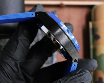 TOP! Blue Ceramic Bezel- Blue Rubber - Automatic - 44mm