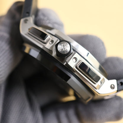 TOP! Black Ceramic Bezel - Black Rubber - Automatic - 44mm