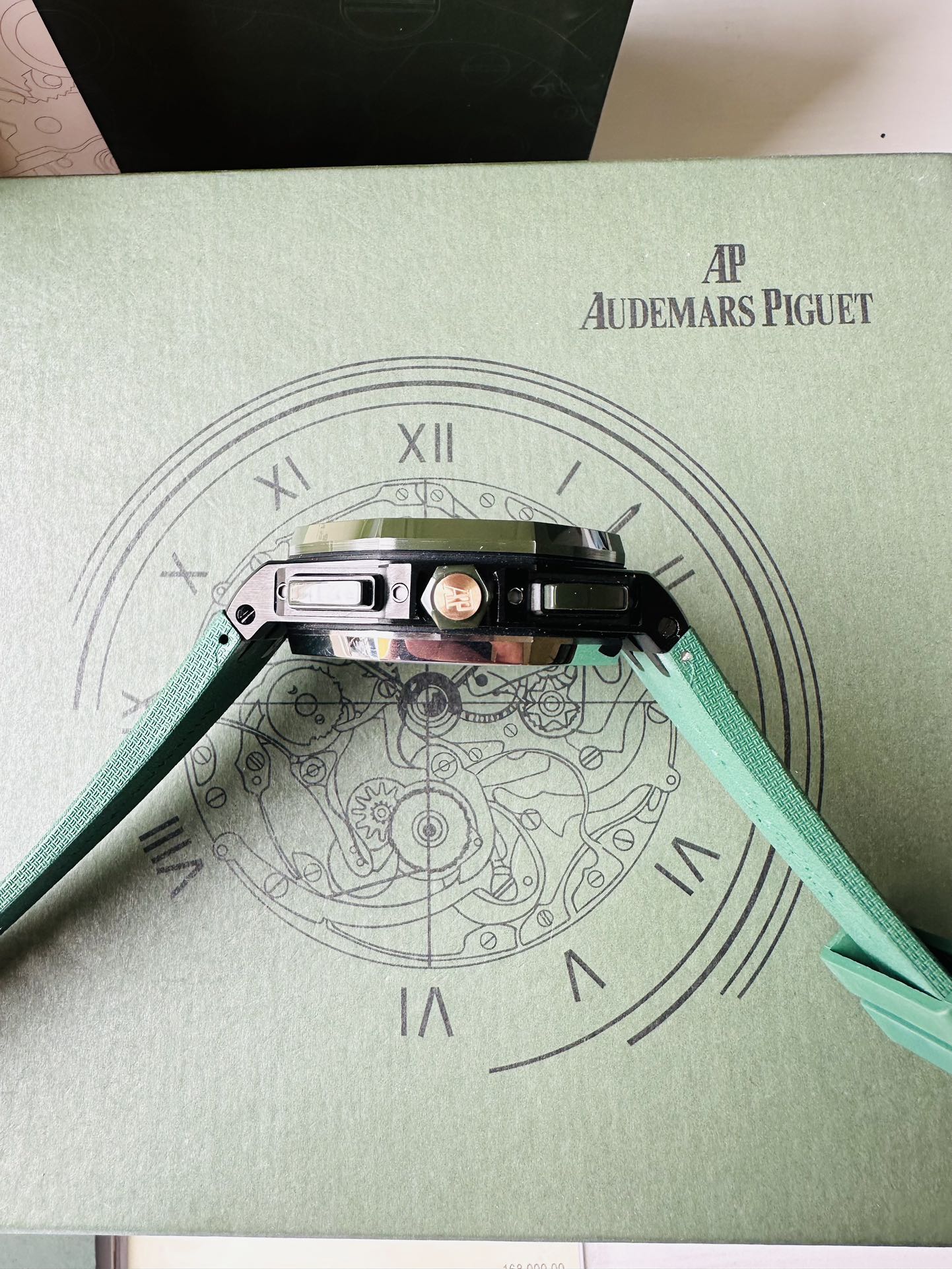 Green - Green Rubber- Automatic - 42mm