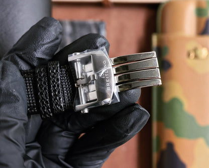 Chronograph -Silver Ceramic Yellow - Black Rubber - Quartz - 43mm