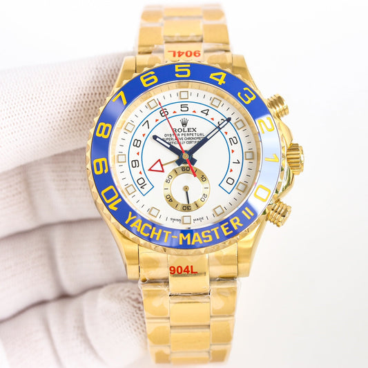 Chronograph - Yellow 904L Steel - Automatic - 44mm
