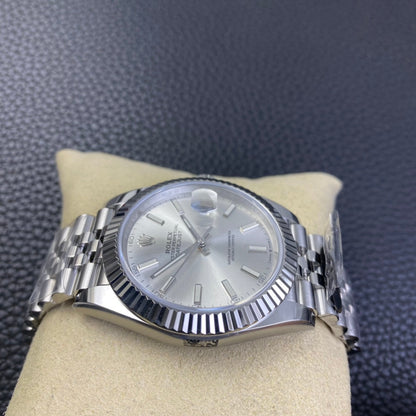 C-Factory 126334- Silver - Silver 904L Steel - Automatic - 41mm
