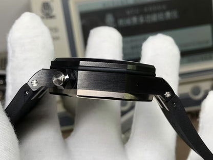 Black Bezel Ceramic-Black Face -Black Rubber - Automatic - 42mm