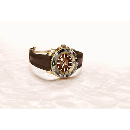 Black Ceramic- Brown Rosegold - Brown Rubber - Automatic - 42mm