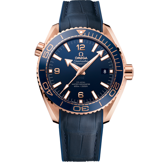 215.63.44.21.03.001- Blue Ceramic bezel - Rosegold Steel - 904L Steel - Automatic -43.5mm