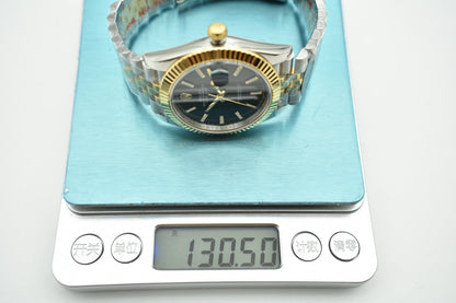 C-Factory - Black - Yellow Silver 904L Steel- Automatic - 41mm