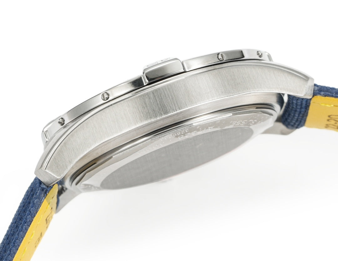 Silver Ceramic- Blue AVG - Blue Rubber - Automatic - 42mm