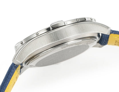 Silver Ceramic- Blue AVG - Blue Rubber - Automatic - 42mm